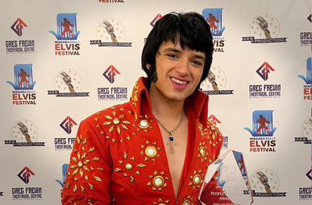 2025 Niagara Falls Ultimate Elvis Contest SECOND PLACE WINNER Mat Shank