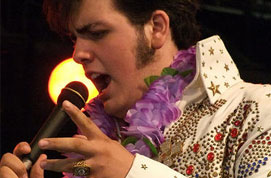 Bruno Nesci competes in the Ultimate Elvis Tribute Artist Contest
