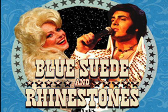 Blue Suede + Rhinestones - Dolly Meets Elvis!