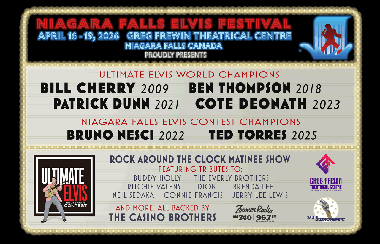 Niagara Falls Elvis Festival: April 16th - 19th, 2026