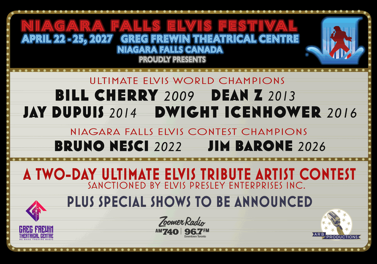 Niagara Falls Elvis Festival: April 22nd - 25th, 2027