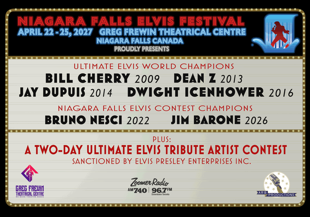Niagara Falls Elvis Festival: April 22nd - 25th, 2027
